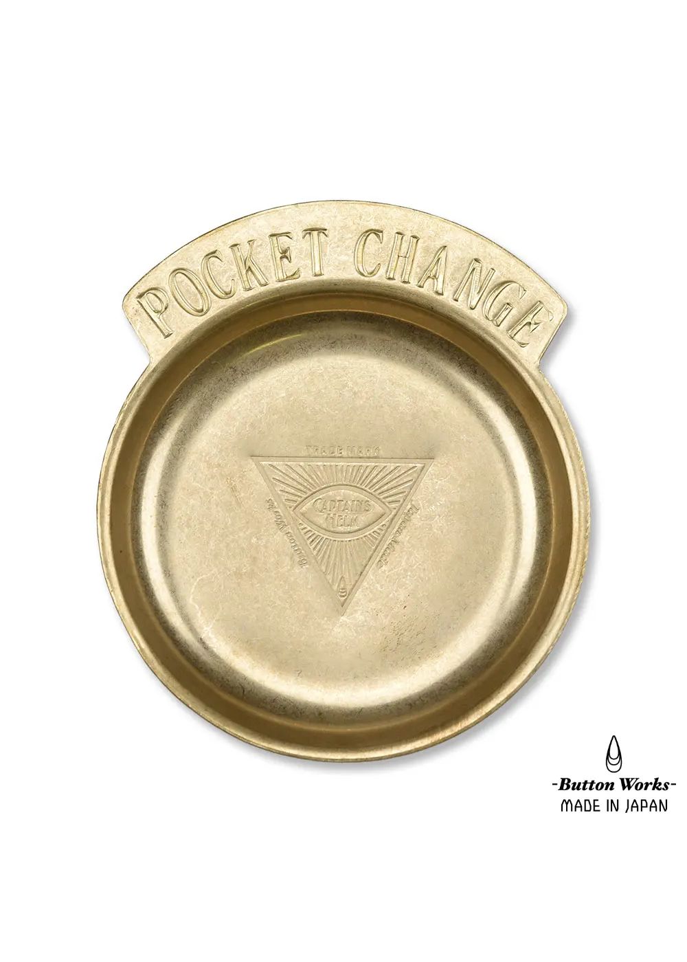 【ラスト1点】× Button Works Pocket Change (GOLD) / ×ボタンワークス コラボ ポケットチェンジ