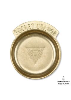 【ラスト1点】× Button Works Pocket Change (GOLD) / ×ボタンワークス コラボ ポケットチェンジ