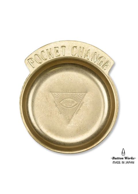 【ラスト1点】× Button Works Pocket Change (GOLD) / ×ボタンワークス コラボ ポケットチェンジ