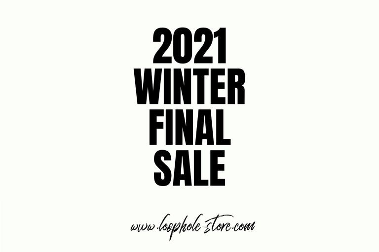 本日21時 / 2021 WINTER FINAL SALEがスタート致します！