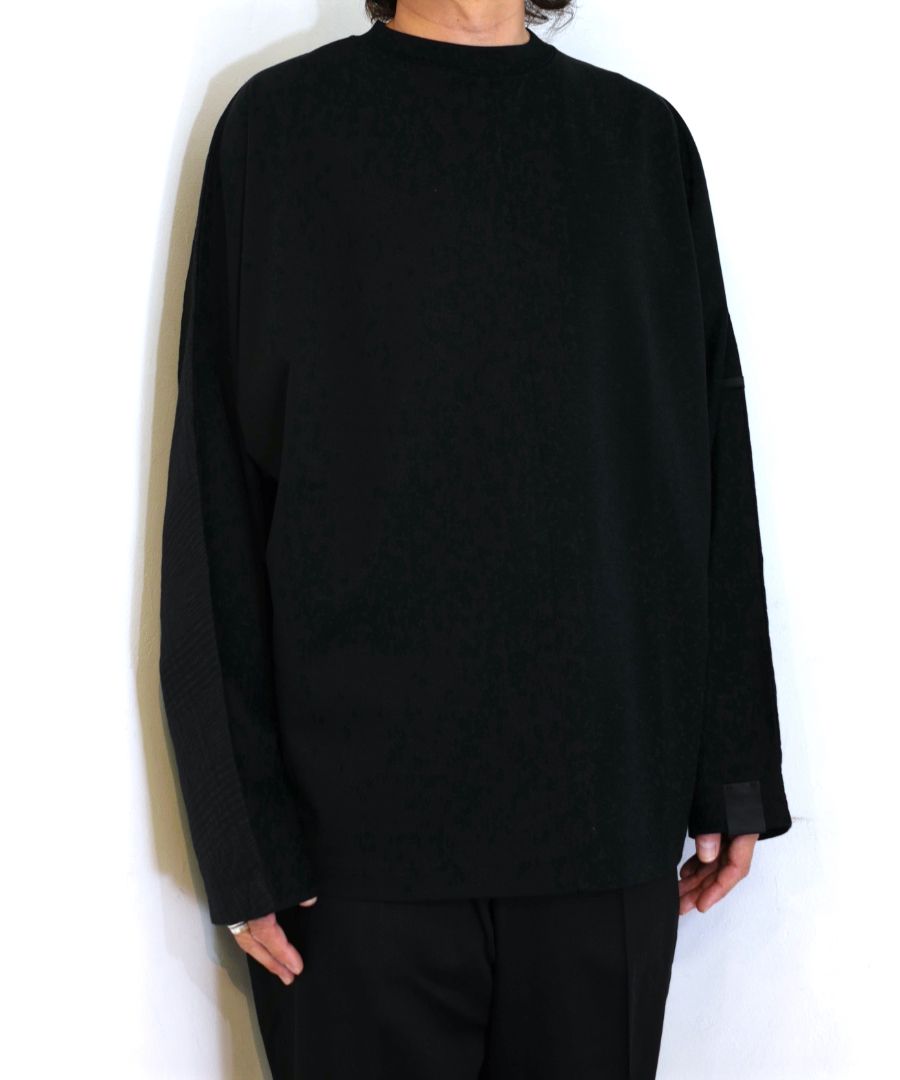 MINEDENIM - ×N.HOOLYWOOD BD.Discharge Glen Check NHW LS TSH (BLACK