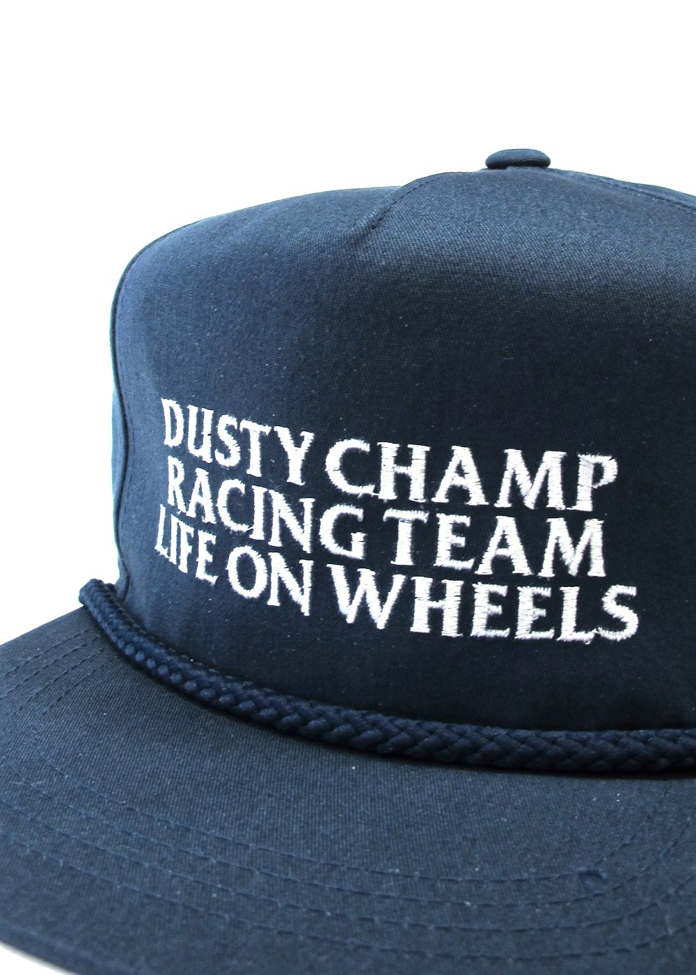 HIDE AND SEEK - DUSTYCHAMP TRUCKER CAP (NAVY) / ダスティーチャンプ