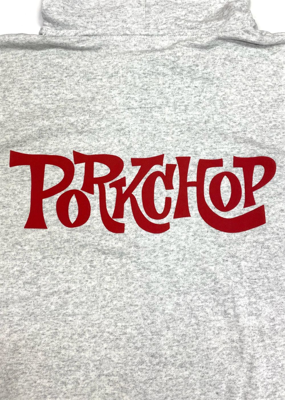 SC LOGO ZIP UP HOODIE (ASH) / SC ロゴ スウェット ジップパーカー