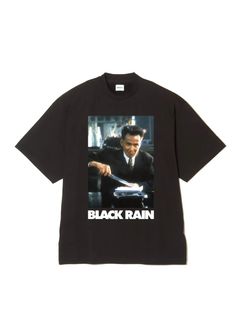 Black rain tee uno (BLACK) / ×ブラックレイン コラボ Tシャツ