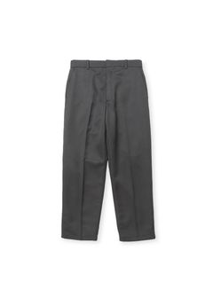 VINTAGE REPRODUCT ACTION SLACKS (CHARCOAL) / オリジナル スラックス