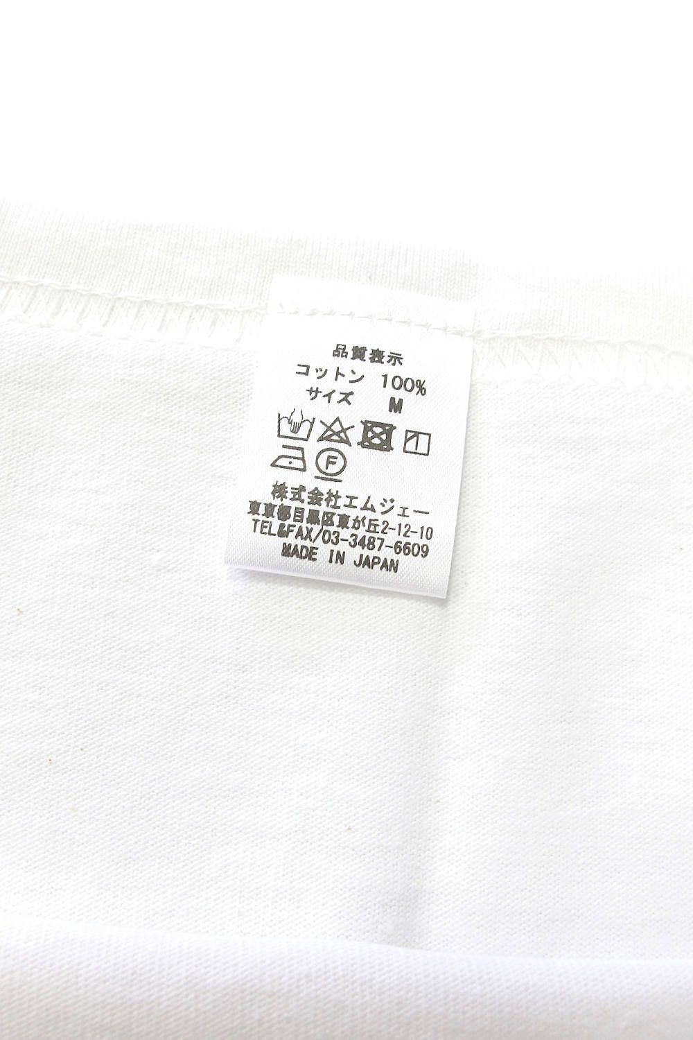 × Tadanobu Asano BICYCLE LS TEE (WHITE) / 浅野忠信 コラボロンT (バイシクル)