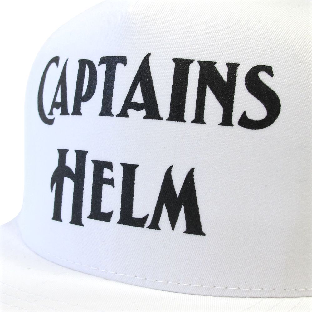 CAPTAINS HELM - 【ラスト1点 / お取り寄せ不可】LOGO MESH CAP (BLACK) / ロゴメッシュキャップ |  LOOPHOLE