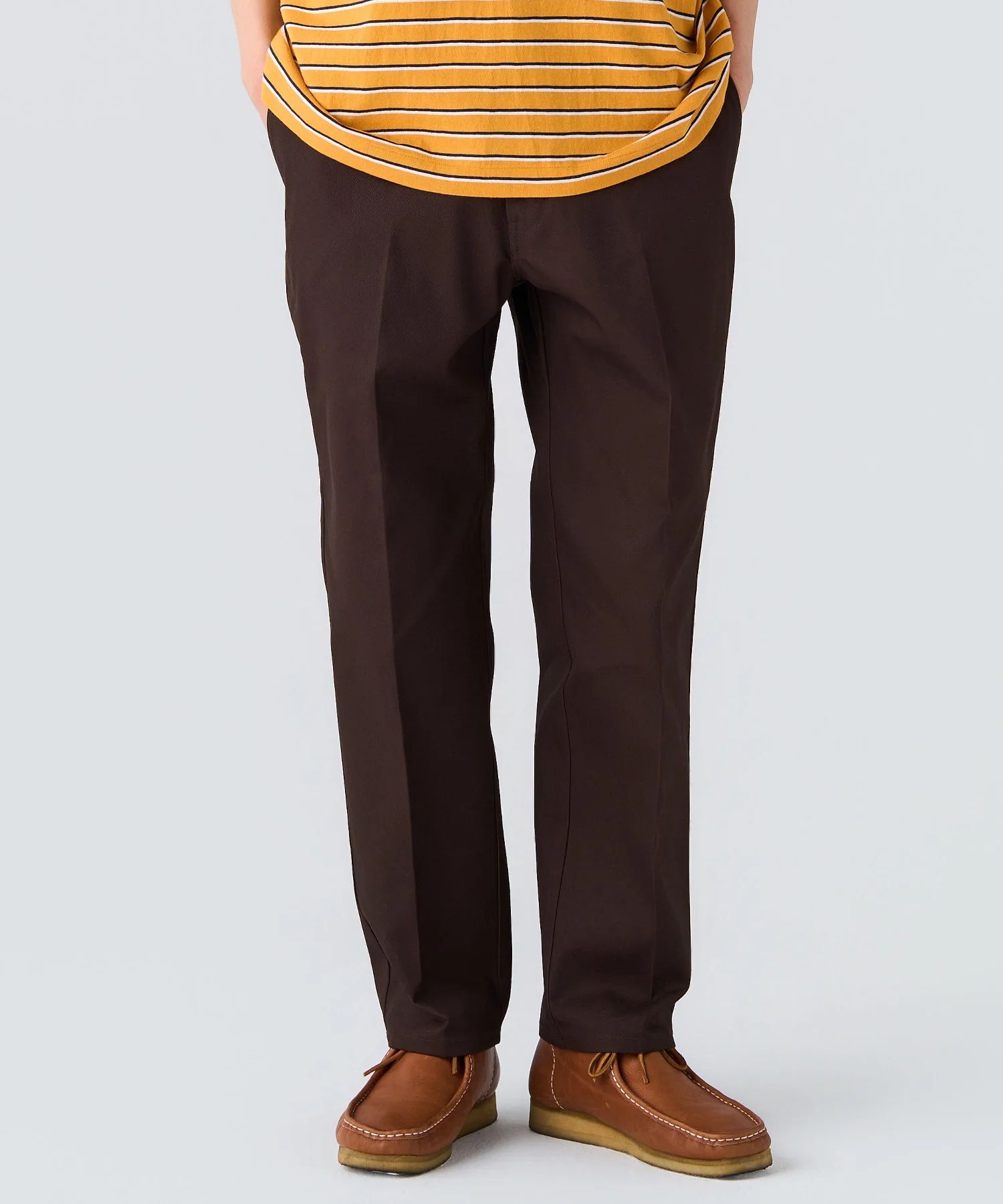 DICKIES 10L TC PANTS "THUNDERS" (D.BROWN) / ディッキーズ コラボ チノパンツ