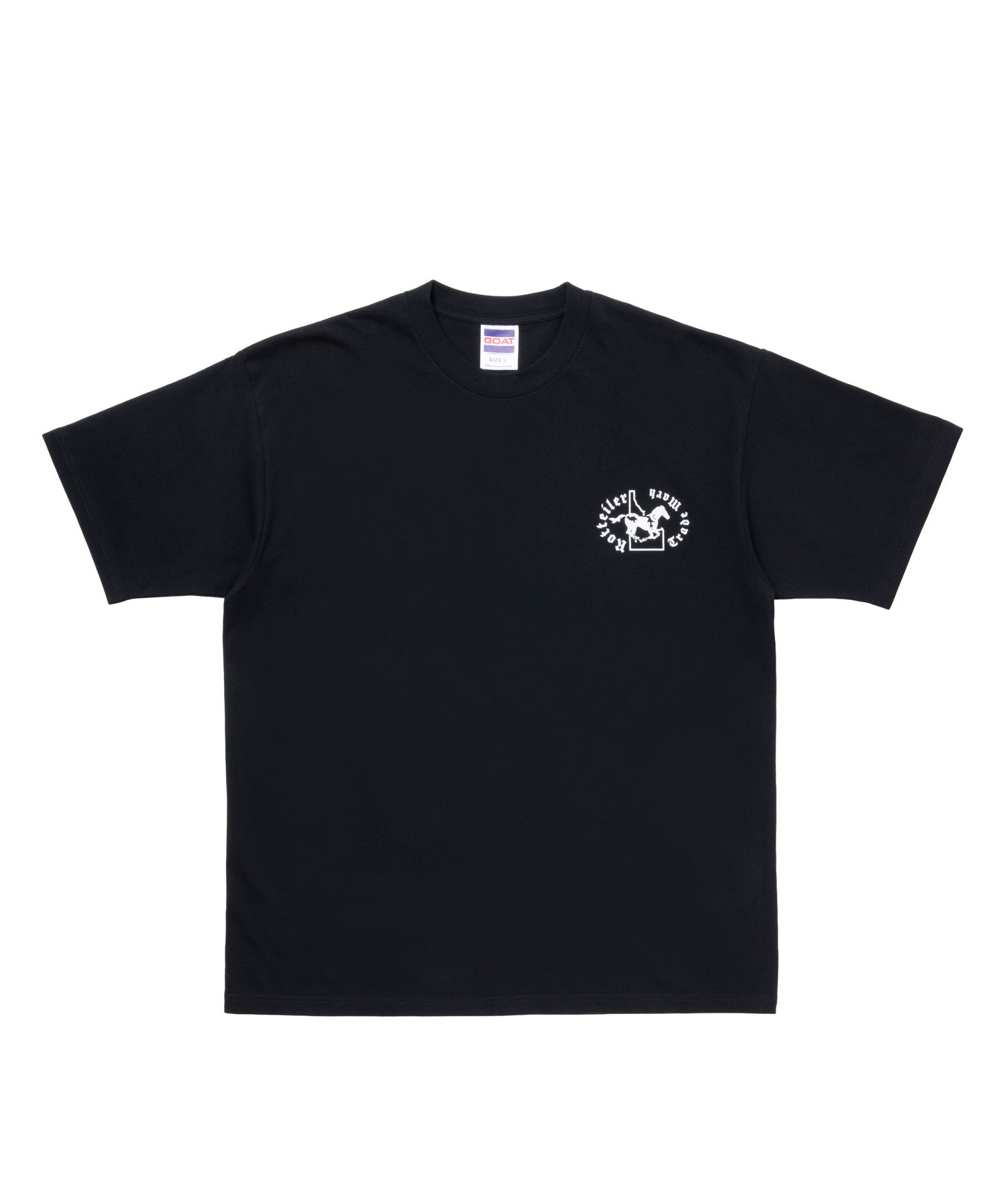 ROTTWEILER - HORSE TEE (BLACK) / プリント Tシャツ | LOOPHOLE