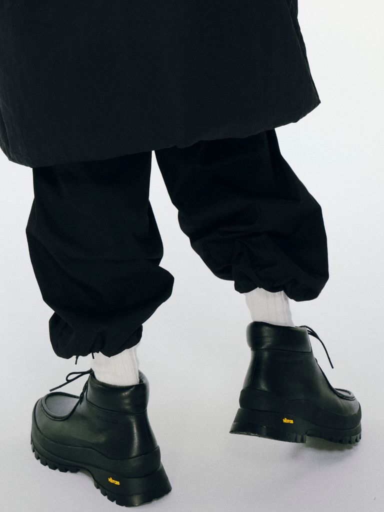 COOTIE PRODUCTIONS - 【ラスト1点】3 Hole U-tip Boots (BLACK 