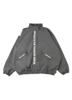 MIL SEEKERS NYLON JACKET (GRAY) / リップストップ ナイロン トラック ジャケット / セットアップ可能