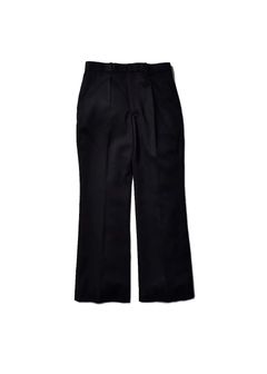 ×N.HOOLYWOOD T.W Denim NHW Flare TRS (BLACK) / ×Nハリウッド コラボ フレア スラックス