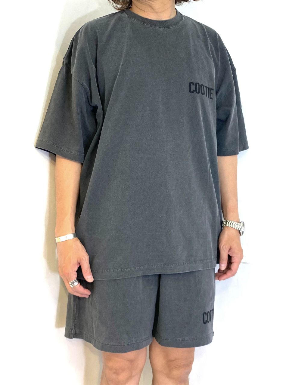 COOTIE PRODUCTIONS - Pigment Dyed S/S Tee (BLACK