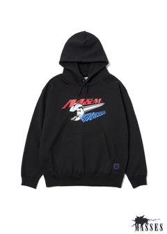 SWEAT HOODED WRENCH M (×MASSES) (BLACK) / マシス コラボレーション スウェット パーカー