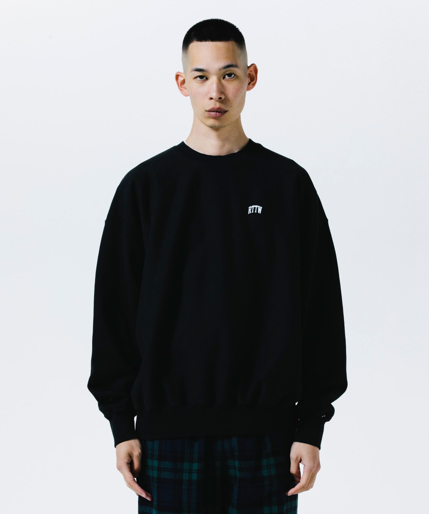 ROTTWEILER - R9 LOGO SWEATER (BLACK) / オリジナル クルー