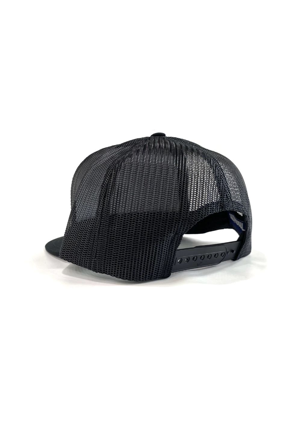 Classic Trucker Mesh Cap (BLACK) / ロゴ プリント メッシュキャップ