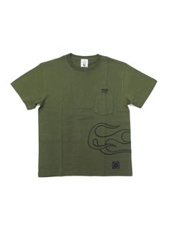 PRINT S/S TEE (CITY GREEN) / アンライバルド コラボT