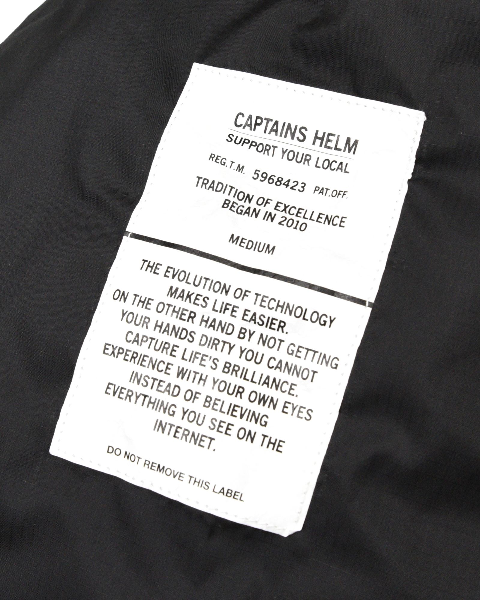 MIL SPEC PADDED JACKET (BLACK) / ミリタリー スペック パフジャケット