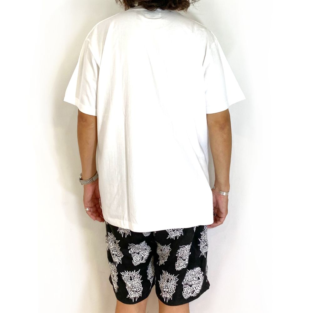 "OCEANSIDE DIVISION" US LOGO SS TEE  (WHITE) / ロゴ プリント Tシャツ