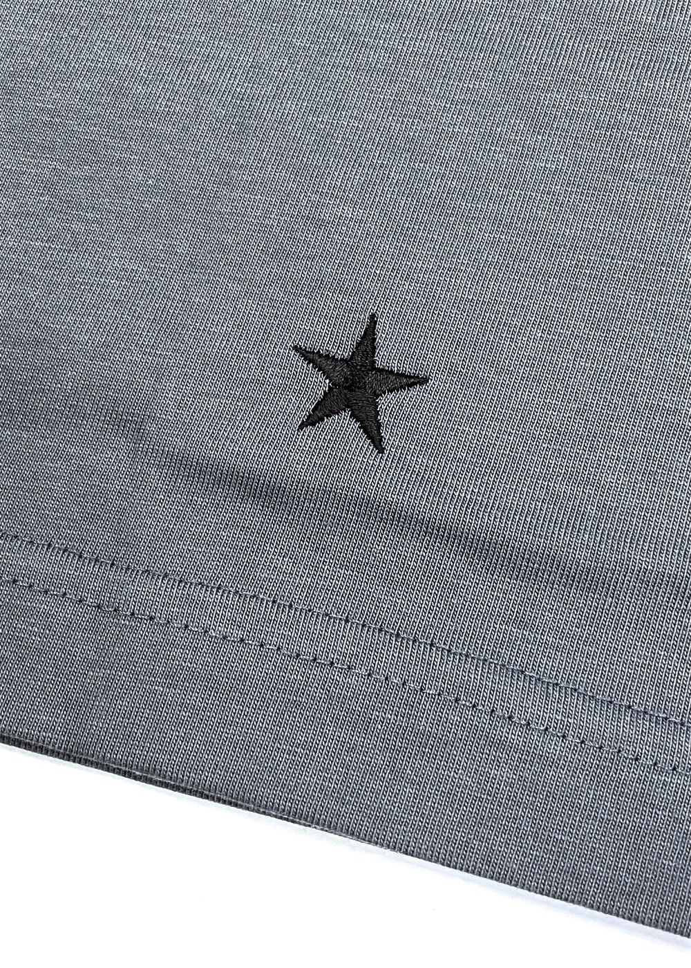 PRINT TEE (S.GRAY) / ロゴ プリント Tシャツ