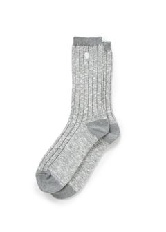 MELANGE SOCKS (TYPE-B / GRAY) / メランジ ソックス