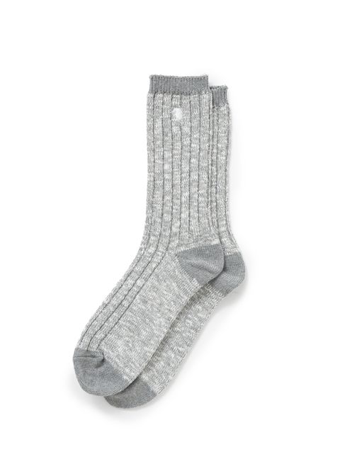 MELANGE SOCKS (TYPE-B / GRAY) / メランジ ソックス