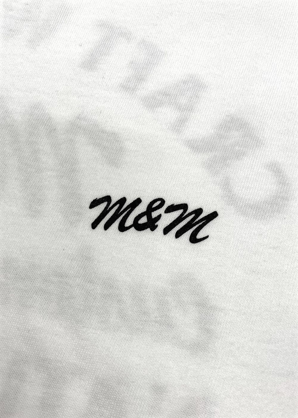 PRINT TEE (WHITE) / ロゴ プリント Tシャツ