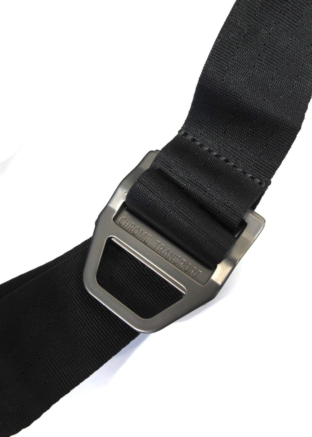 HIDE AND SEEK - DUSTYCHAMP SIMPLE MESSENGER BAG (BLACK