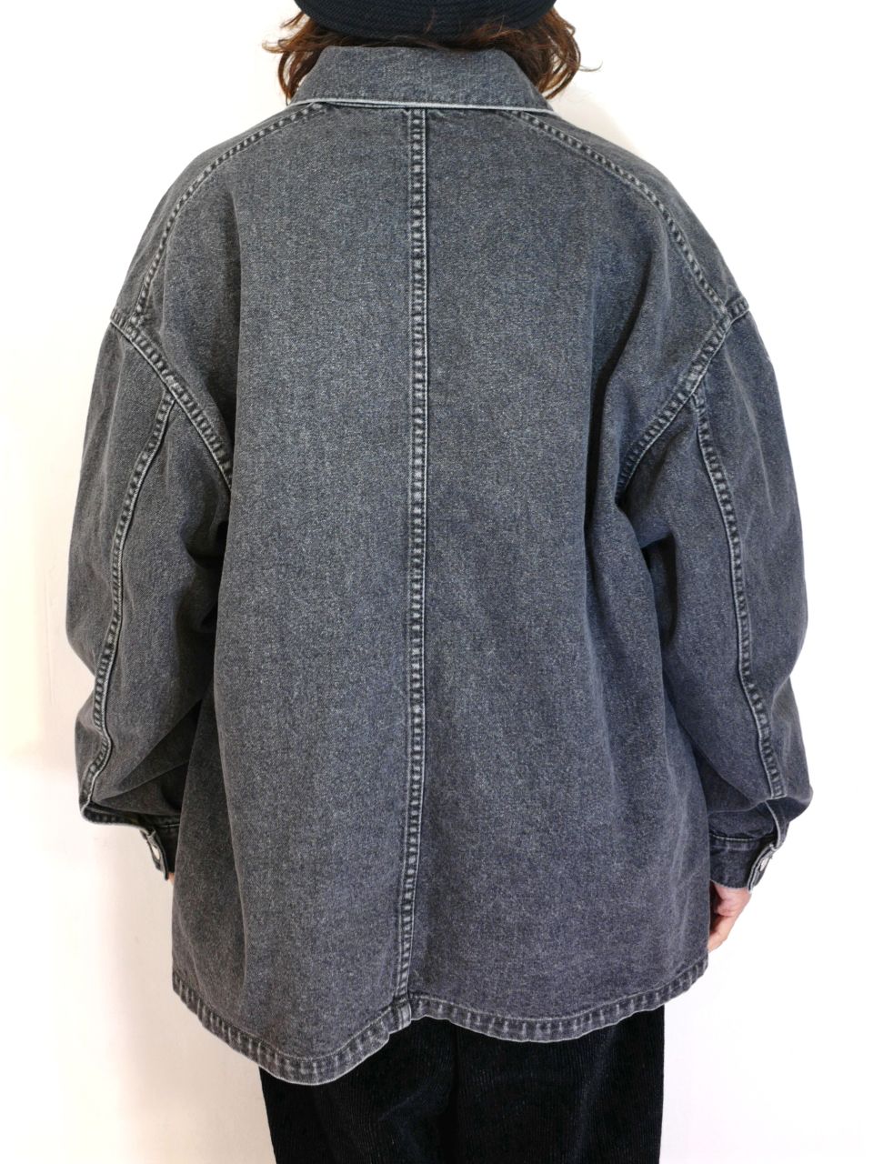 COOTIE PRODUCTIONS - Denim Coverall (BLACK HARD WASH) / デニム