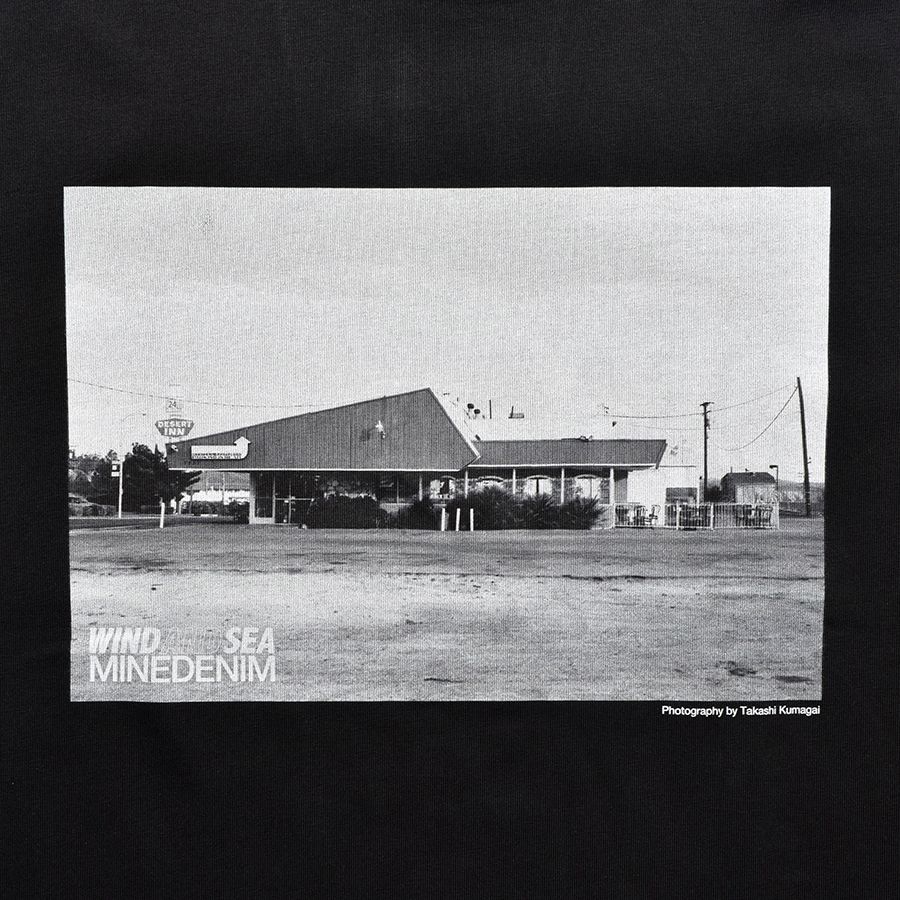MINEDENIM - ×WDS Photo S/S Tee (BLACK) / ウィンダンシー