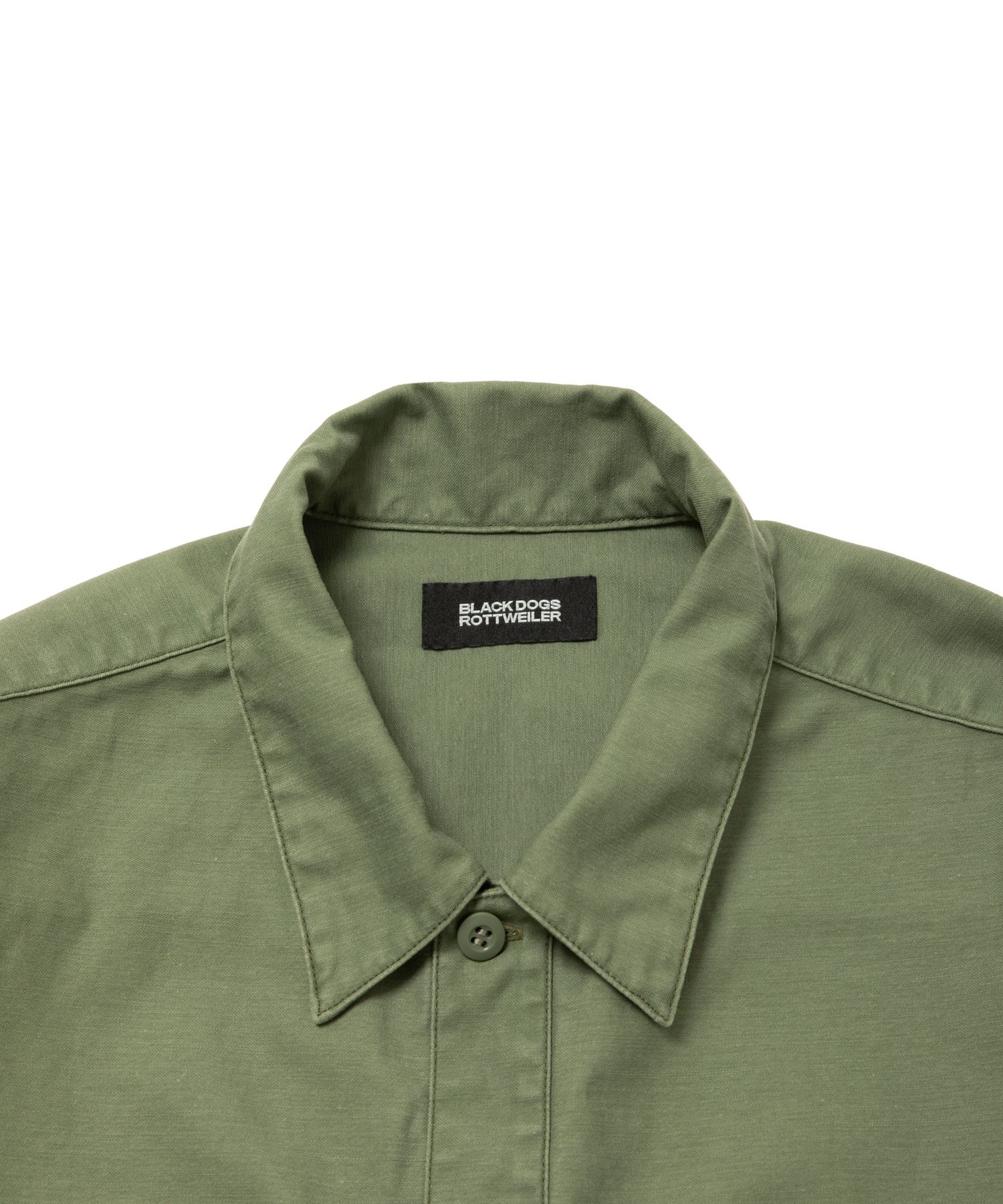 R9 M.I.L SHIRT (OLIVE) / ミリタリー シャツ