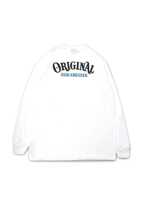×TENDERLOIN POCKET L/S TEE (WHITE) / テンダーロイン コラボポケットロンT