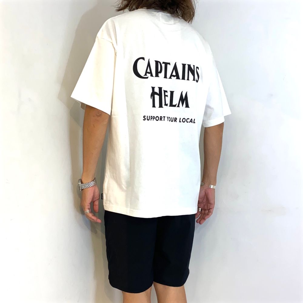 SYL LOGO SS TEE (WHITE) / ロゴ プリント Tシャツ