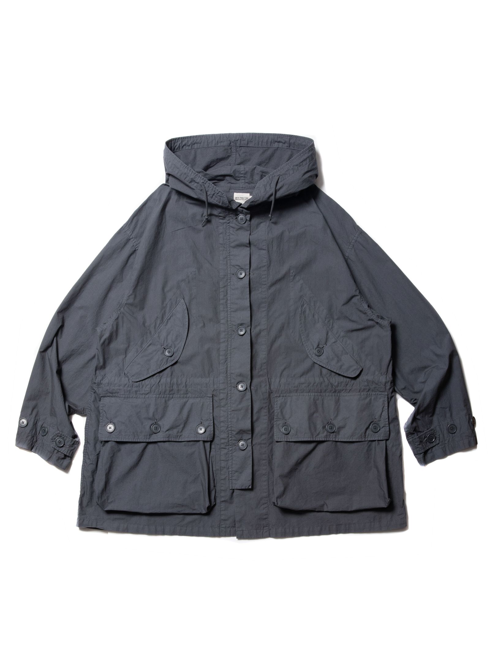 COOTIE PRODUCTIONS - GARMENT DYED UTILITY OVER COAT 