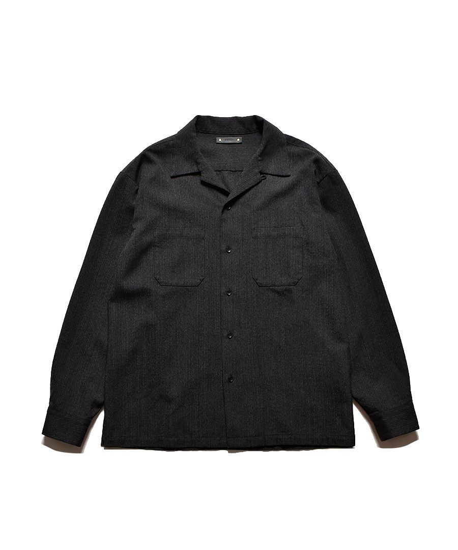 MINEDENIM 新作販売告知 / 品のある佇まいが魅力のウールシャツ。