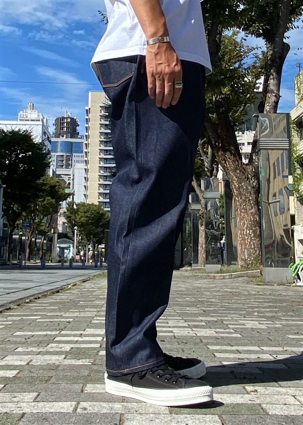 10L STRIGHT FIT DENIM PANTS "THUNDERS" (INDIGO) / 定番 デニム パンツ