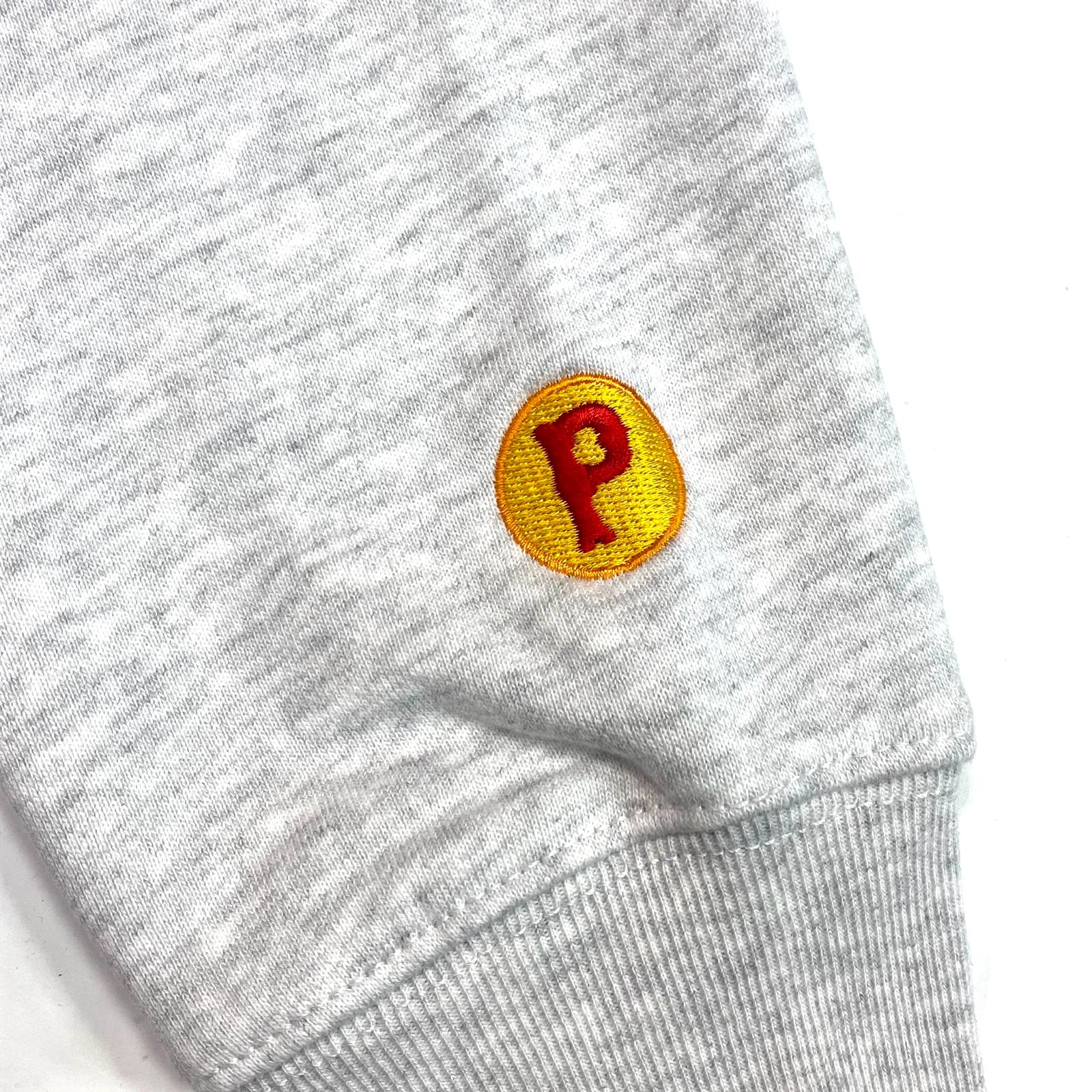 PORKCHOP - 2nd OVAL HOODIE (ASH) / 2nd オーバルロゴ スウェット