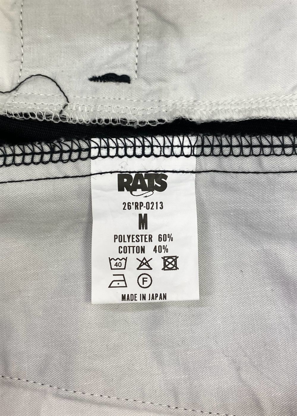 T/C WORK PANTS (BLACK) / TC チノ パンツ