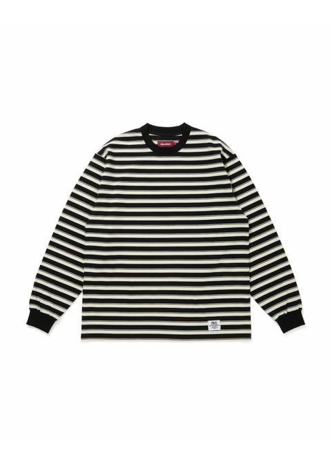 Border L/S Tee (BLACK×WHITE) / ボーダー ロングスリーブ Tシャツ