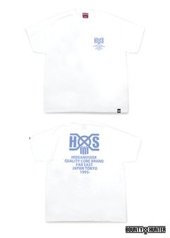 HS×BH S/S TEE (WHITE) / バウンティーハンター コラボ Tシャツ