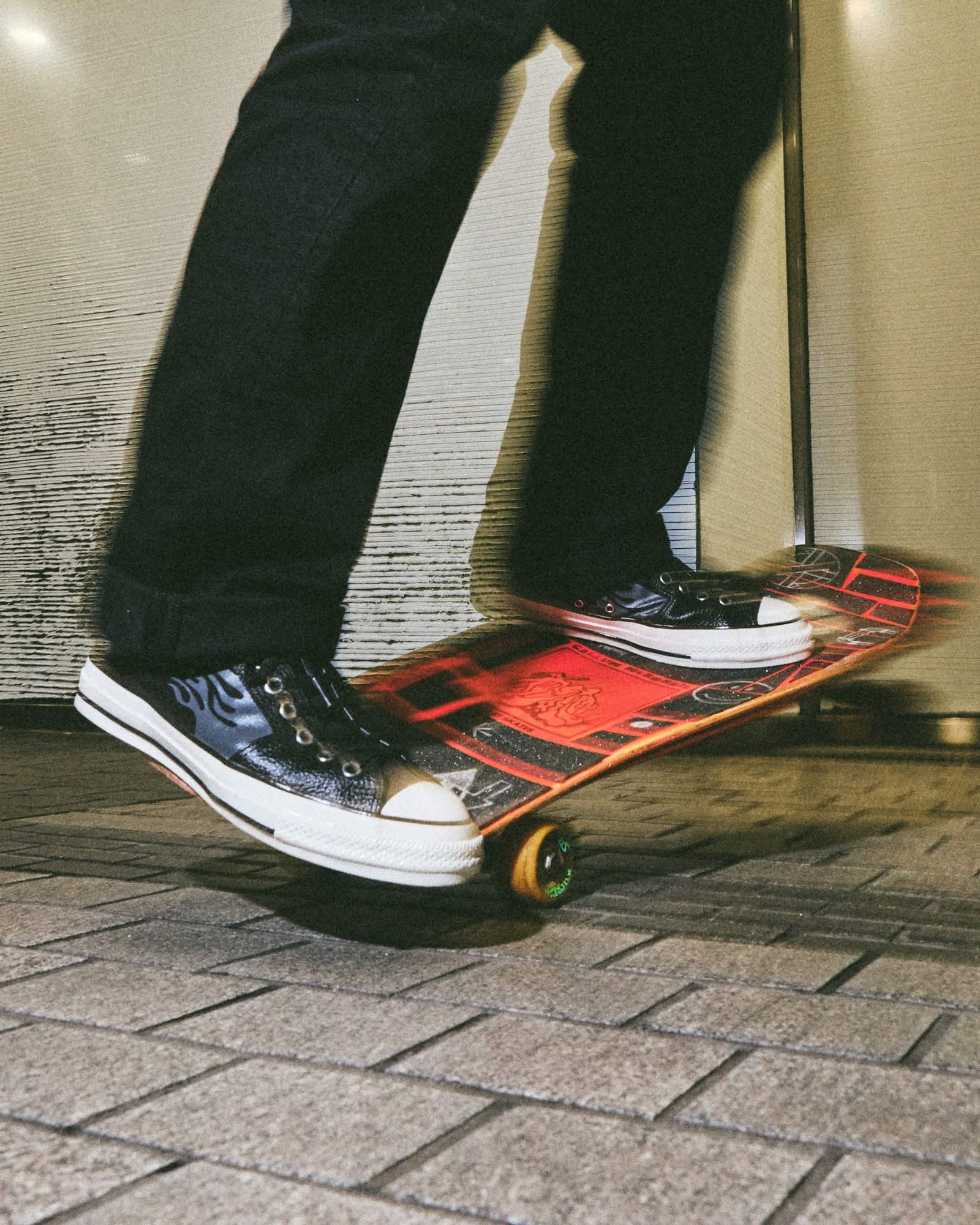 × CONVERSE ALL STAR AGED OX / CL (BLACK) / コンバース コラボスニーカー