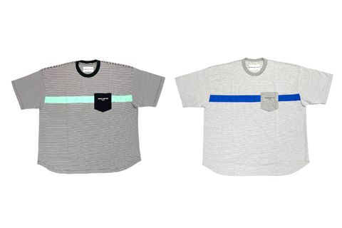 NEW ARRIVAL / WHIZ LIMITED-LINE BORDER TEE