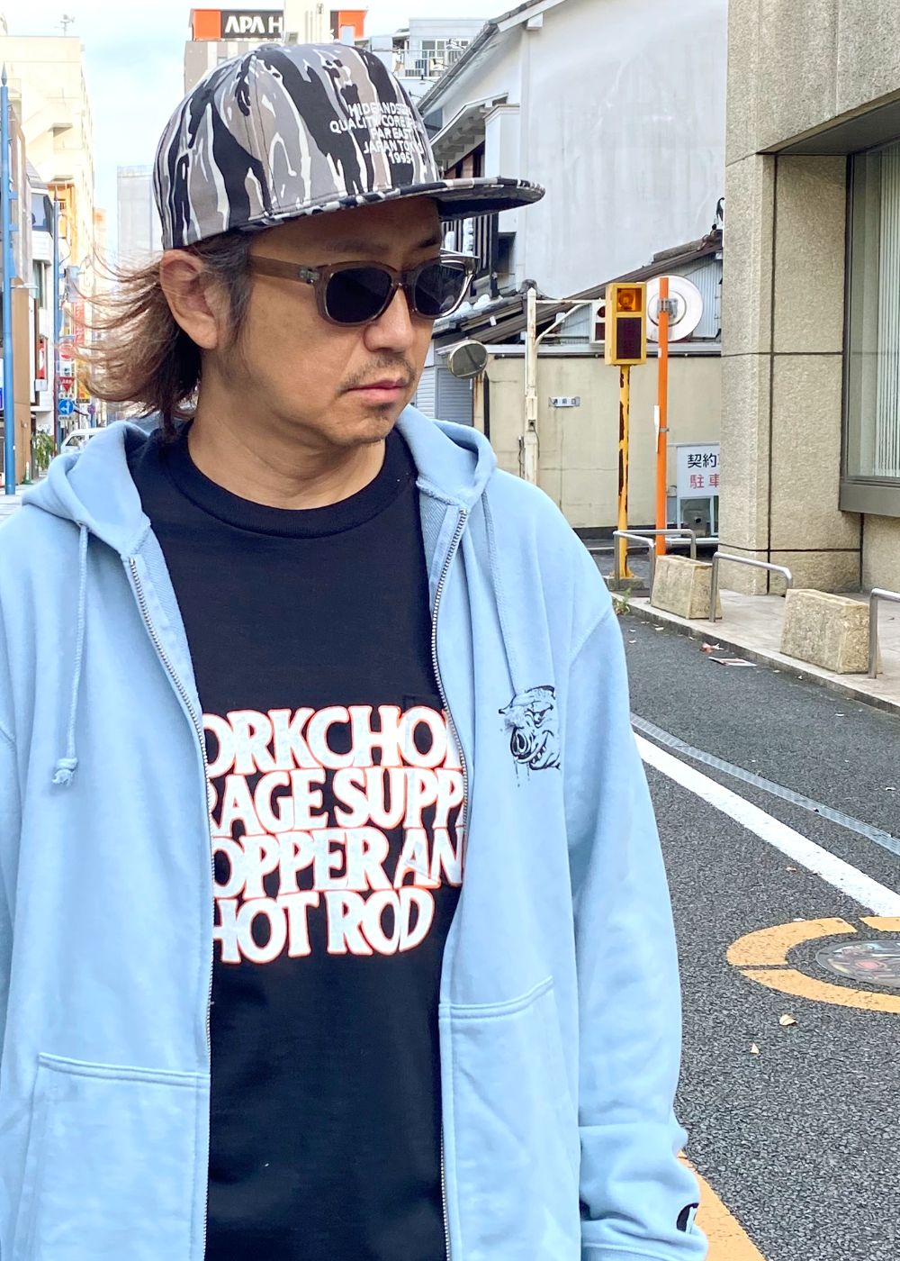 Camo CAP (TIGER CAMO) / オリジナル カモフラージュ ベースボール キャップ