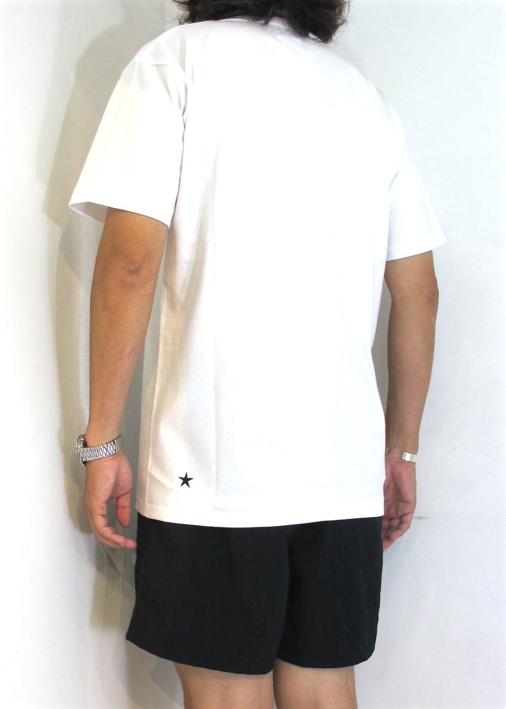 M&M CUSTOM PERFORMANCE - HENRY NECK T-SHIRT (WHITE) / ヘンリーネックT | LOOPHOLE