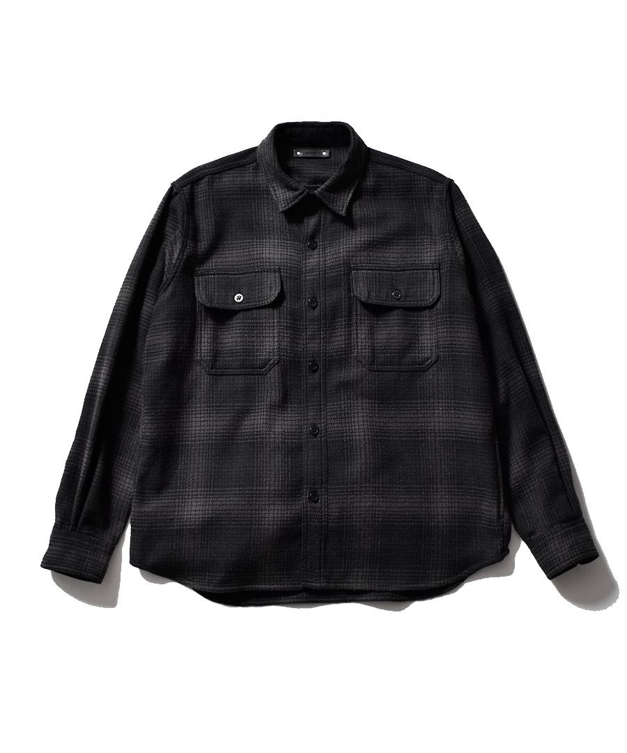 MINEDENIM - Grandrelle V.Check Flannel Over SH (BLT) / ネル