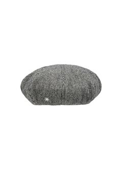 【CA4LA×GDC】Woven Beret (BLACK) / カシラ コラボ ウール ビッグベレー