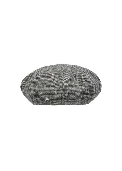 【CA4LA×GDC】Woven Beret (BLACK) / カシラ コラボ ウール ビッグベレー