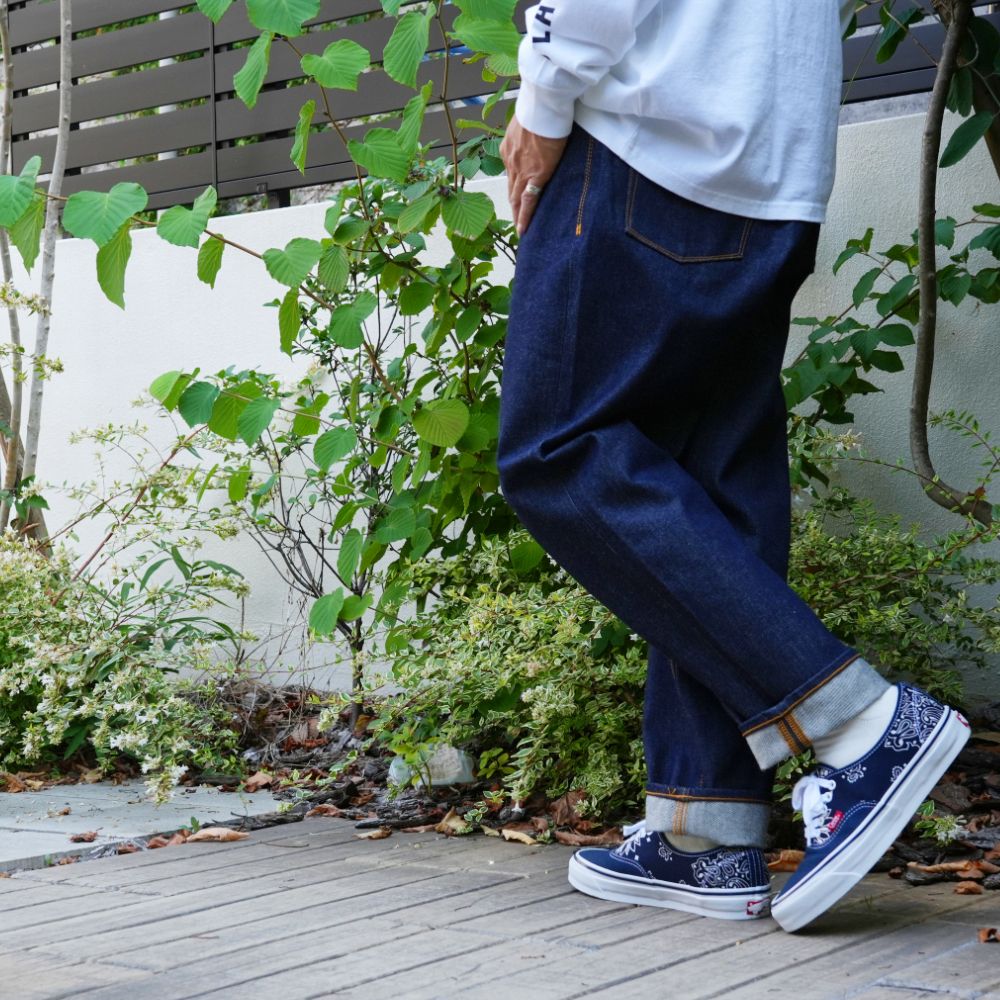 10L STRIGHT FIT DENIM PANTS "THUNDERS" (INDIGO) / 定番 デニム パンツ