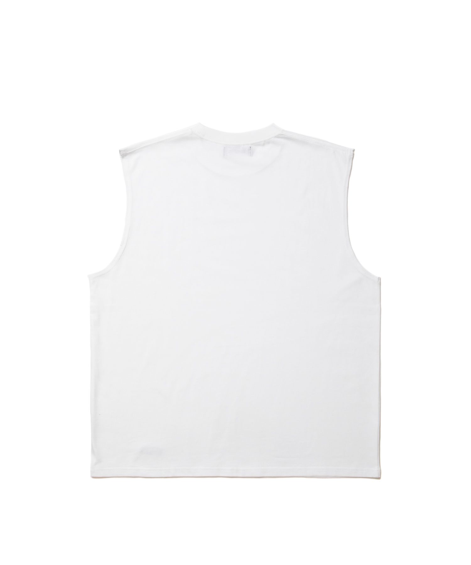 R9 LOGO SLEEVELESS TEE (WHITE) / オリジナル ノースリーブ Tシャツ