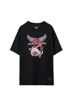 【ラスト1点】×MASSES T-SHIRT HELL (BLACK) / マシス コラボレーション プリントT